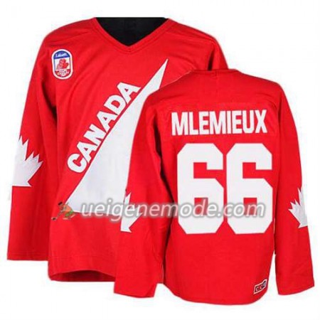 Kinder Eishockey Olympic-Canada Team Trikot Mario Lemieux #66 Rot