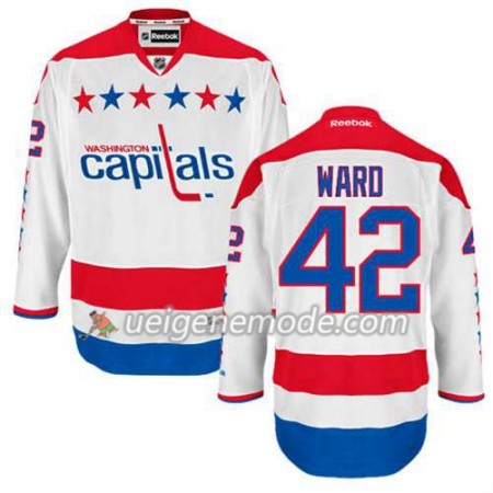 Reebok Herren Eishockey Washington Capitals Trikot Joel Ward #42 Ausweich Weiß