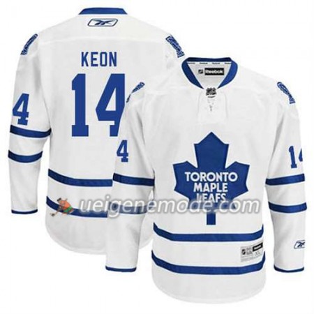 Reebok Herren Eishockey Toronto Maple Leafs Trikot Dave Keon #14 Auswärts Weiß