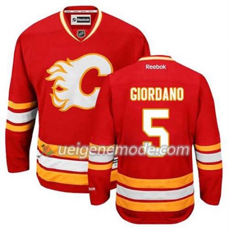 Reebok Herren Eishockey Calgary Flames Trikot Mark Giordano #5 Ausweich Rot
