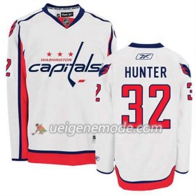 Reebok Herren Eishockey Washington Capitals Trikot Dale Hunter #32 Auswärts Weiß