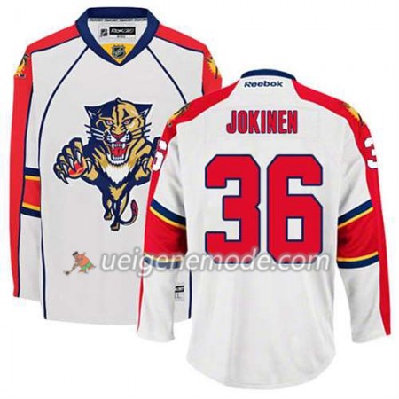 Reebok Herren Eishockey Florida Panthers Trikot Jussi Jokinen #36 Auswärts Weiß