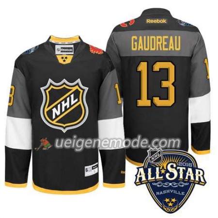 2016 All Star Eishockey Premier-Calgary Flames Trikot Johnny Gaudreau #13 Schwarz