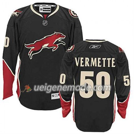 Reebok Herren Eishockey Phoenix Coyotes Antoine Vermette 50 Schwarz Ausweich