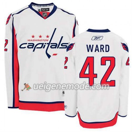 Reebok Herren Eishockey Washington Capitals Trikot Joel Ward #42 Auswärts Weiß