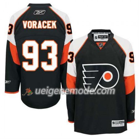 Reebok Herren Eishockey Philadelphia Flyers Trikot Jakub Voracek #93 Ausweich Schwarz