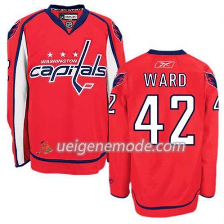 Reebok Herren Eishockey Washington Capitals Trikot Joel Ward #42 Heim Rot