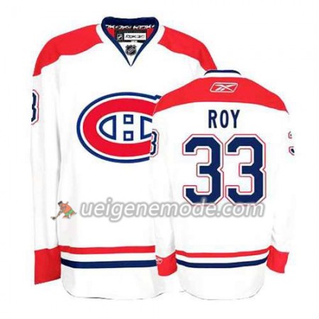 Reebok Herren Eishockey Montreal Canadiens Trikot Patrick Roy #33 Auswärts Weiß