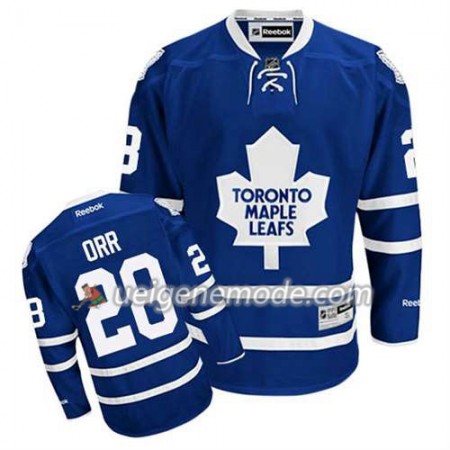 Reebok Herren Eishockey Toronto Maple Leafs Trikot Colton Orr #28 Heim Blau