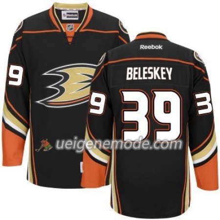 Reebok Herren Eishockey Anaheim Ducks Trikot Matt Beleskey #39 Ausweich Schwarz