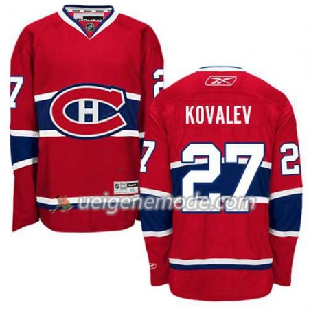 Reebok Herren Eishockey Montreal Canadiens Trikot Alexei Kovalev #27 Heim Rot