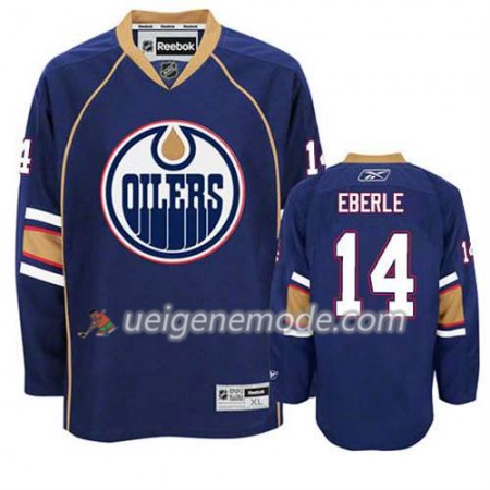 Reebok Herren Eishockey Edmonton Oilers Trikot Jordan Eberle #14 Ausweich Blau