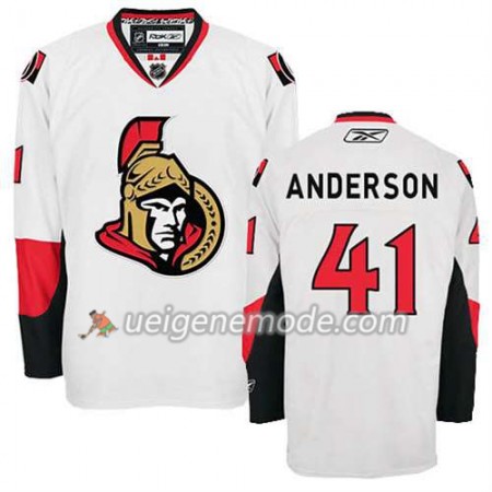 Reebok Herren Eishockey Ottawa Senators Trikot Craig Anderson #41 Auswärts Weiß