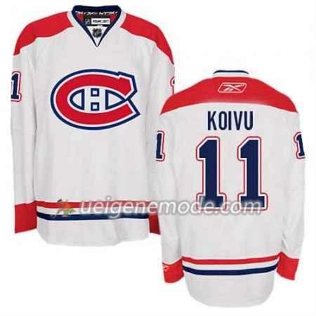 Reebok Herren Eishockey Montreal Canadiens Trikot Saku Koivu #11 Auswärts Weiß