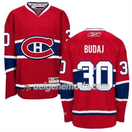 Reebok Herren Eishockey Montreal Canadiens Trikot Peter Budaj #30 Heim Rot