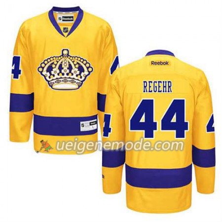 Reebok Herren Eishockey Los Angeles Kings Trikot Robyn Regehr #44 Ausweich Gold