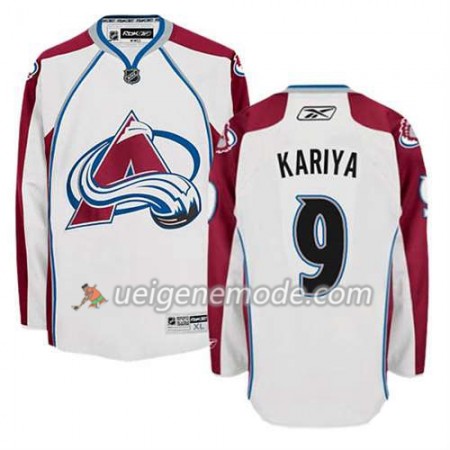 Reebok Herren Eishockey Colorado Avalanche Trikot Paul Kariya #9 Auswärts Weiß