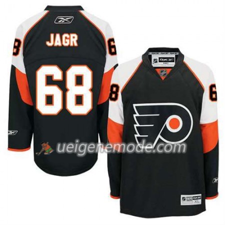 Reebok Herren Eishockey Philadelphia Flyers Trikot Jaromir Jagr #68 Ausweich Schwarz