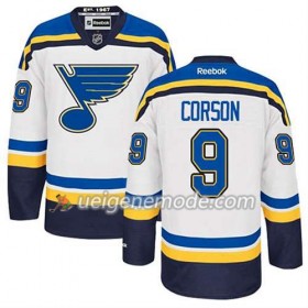 Reebok Herren Eishockey St. Louis Blues Trikot Shayne Corson #9 Auswärts Weiß