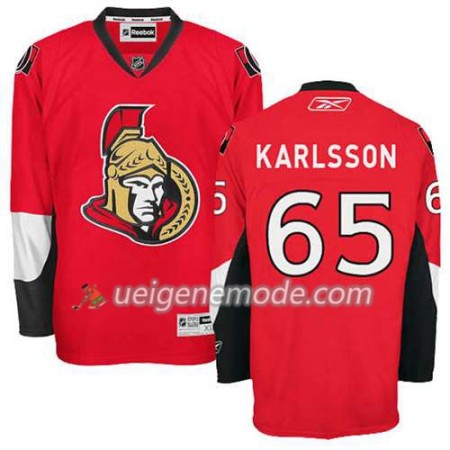 Reebok Herren Eishockey Ottawa Senators Trikot Erik Karlsson #65 Heim Rot