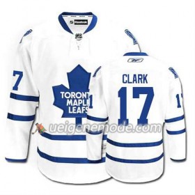 Reebok Herren Eishockey Toronto Maple Leafs Trikot Wendel Clark #17 Auswärts Weiß