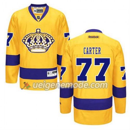 Reebok Herren Eishockey Los Angeles Kings Trikot Jeff Carter #77 Ausweich Gold