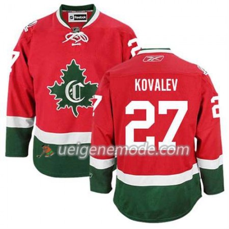 Reebok Herren Eishockey Montreal Canadiens Trikot Alexei Kovalev #27 Ausweich Nue Rot