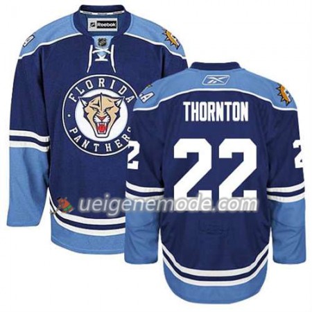 Reebok Herren Eishockey Florida Panthers Trikot Shawn Thornton #22 Ausweich Blau