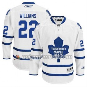 Reebok Herren Eishockey Toronto Maple Leafs Trikot Tiger Williams #22 Auswärts Weiß