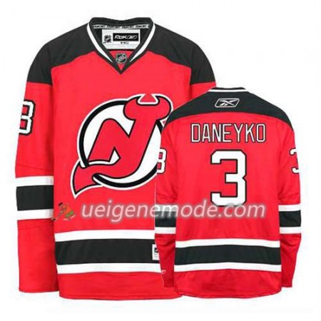 Reebok Herren Eishockey New Jersey Devils Trikot Ken Daneyko #3 Heim Rot