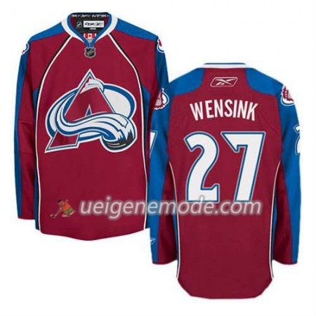 Reebok Herren Eishockey Colorado Avalanche Trikot John Wensink #27 Heim Rot