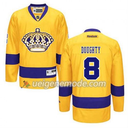 Reebok Dame Eishockey Los Angeles Kings Trikot Drew Doughty #8 Premier Ausweich Gold