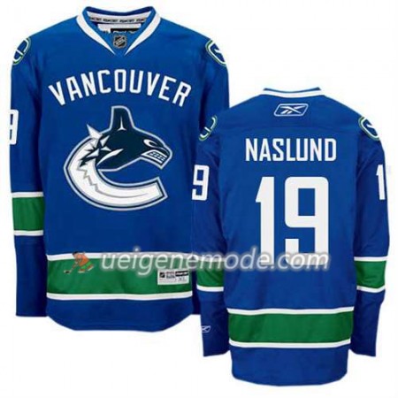 Reebok Herren Eishockey Vancouver Canucks Trikot Markus Naslund #19 Heim Blau