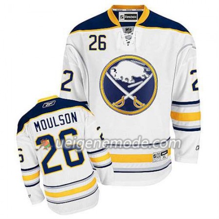 Reebok Herren Eishockey Buffalo Sabres Trikot Matt Moulson #26 Auswärts Weiß