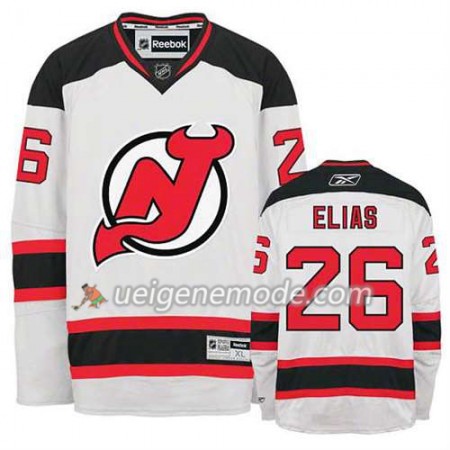 Reebok Herren Eishockey New Jersey Devils Trikot Patrik Elias #26 Auswärts Weiß
