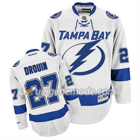 Reebok Herren Eishockey Tampa Bay Lightning Trikot Jonathan Drouin #27 Auswärts Weiß