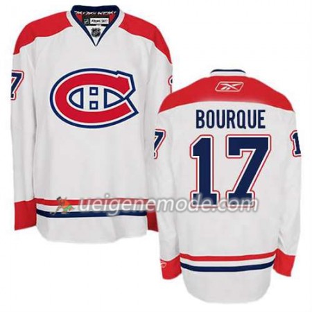 Reebok Herren Eishockey Montreal Canadiens Trikot Rene Bourque #17 Auswärts Weiß