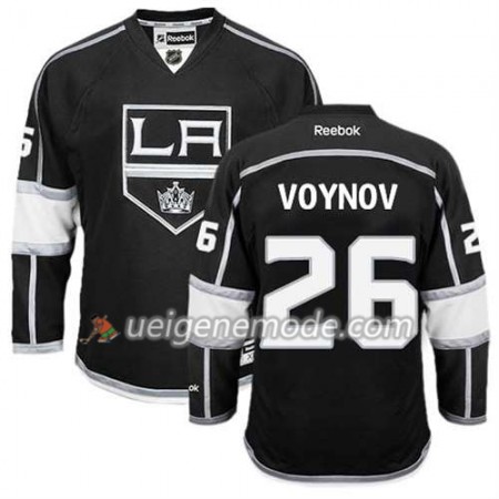 Reebok Herren Eishockey Los Angeles Kings Trikot Slava Voynov #26 Heim Schwarz