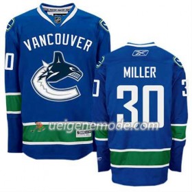 Reebok Herren Eishockey Vancouver Canucks Trikot Ryan Miller #30 Heim Blau