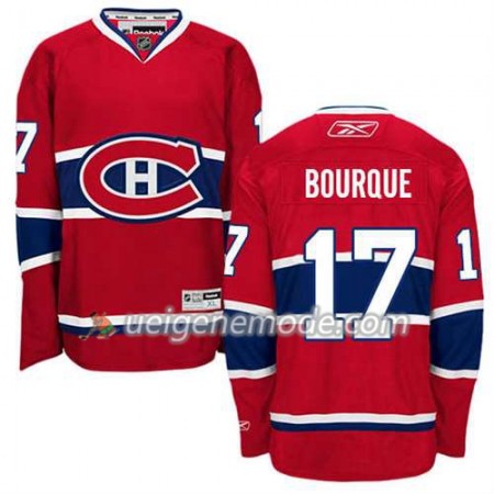 Reebok Herren Eishockey Montreal Canadiens Trikot Rene Bourque #17 Heim Rot