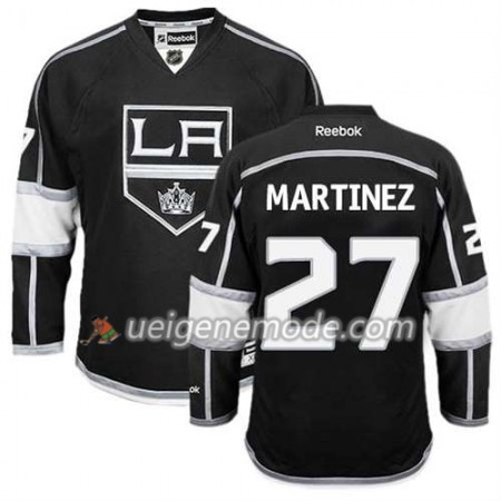 Reebok Herren Eishockey Los Angeles Kings Trikot Alec Martinez #27 Heim Schwarz
