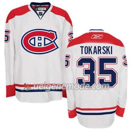 Reebok Herren Eishockey Montreal Canadiens Trikot Dustin Tokarski #35 Auswärts Weiß