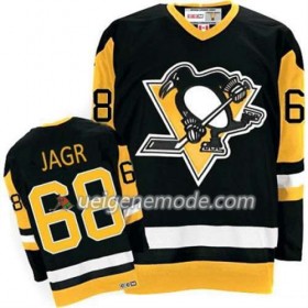 Reebok Herren Eishockey Pittsburgh Penguins Trikot Jaromir Jagr 68 Schwarz Ausweich