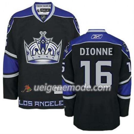 Reebok Herren Eishockey Los Angeles Kings Trikot Marcel Dionne #16 Ausweich Schwarz