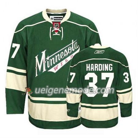 Reebok Herren Eishockey Minnesota Wild Trikot Josh Harding #37 Ausweich Grün