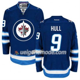 Reebok Herren Eishockey Winnipeg Jets Trikot Bobby Hull #9 Heim Blau