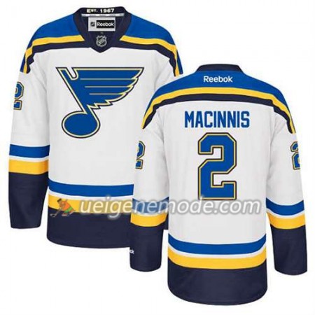 Reebok Herren Eishockey St. Louis Blues Trikot Al Macinnis #2 Auswärts Weiß