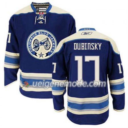 Reebok Herren Eishockey Columbus Blue Jackets Trikot Brandon Dubinsky #17 Ausweich Blau