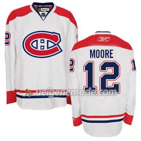 Reebok Herren Eishockey Montreal Canadiens Trikot Dickie Moore #12 Auswärts Weiß