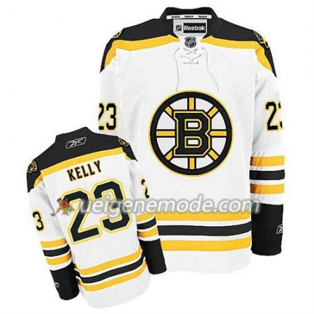 Reebok Herren Eishockey Boston Bruins Trikot Chris Kelly #23 Auswärts Weiß